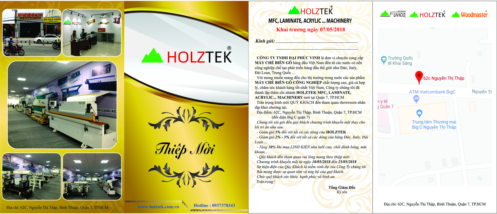 Khuyến mãi lớn nhân dịp khai trương Holztek Q.7