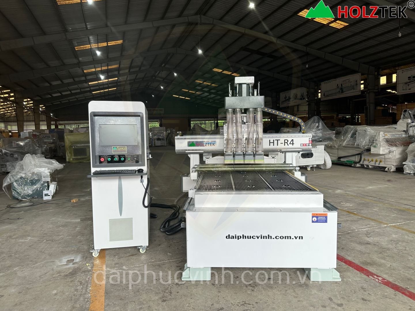 Hệ thống Servo trên máy ht-r4 CNC Nesting Holztek