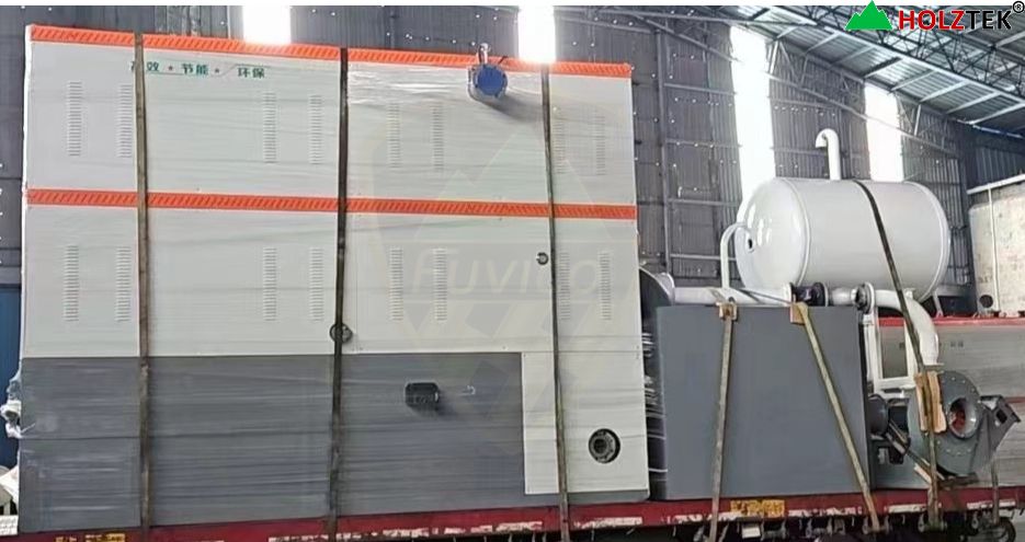 Hệ thống gia nhiệt cho dây chuyền phủ Melamine Holztek