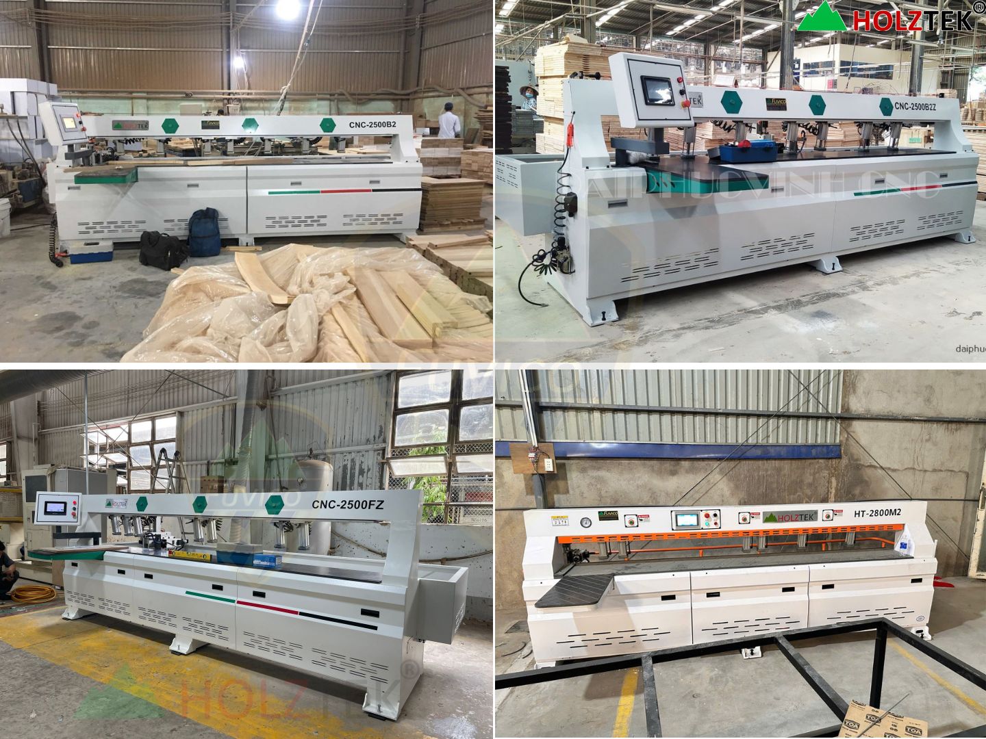 Các dòng máy khoan ngang CNC Holztek