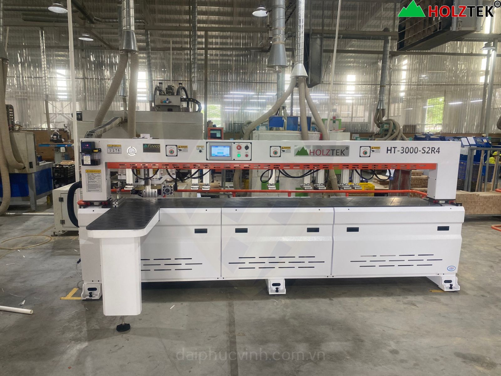 Máy phay khoan 2 phương CNC Holztek