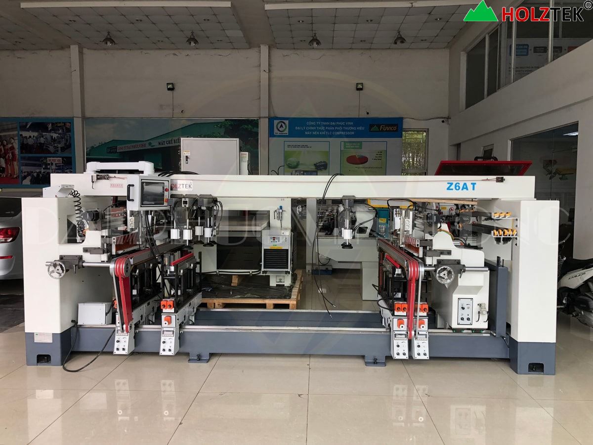 Máy khoan liên kết tự động Holztek Z6AT