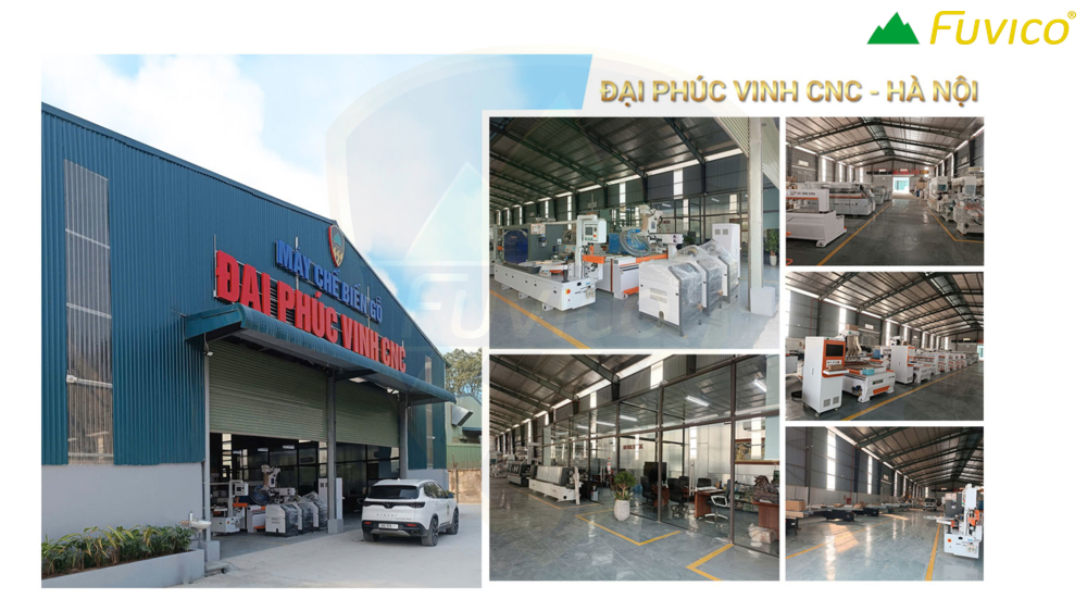 Showroom Đại Phúc Vinh CNC tại Hà Nội