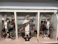 MÁY DÁN CẠNH VÁT NGHIÊNG 45/90 ĐỘ 11 CHỨC NĂNG 6012