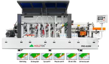 MÁY DÁN CẠNH TỰ ĐỘNG 6 CHỨC NĂNG PRO-610M