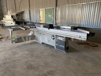 Báo giá Máy cưa bàn trượt 2 lưỡi cắt ván công nghiệp 3048