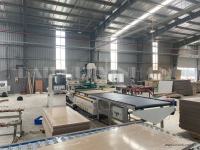 MÁY CNC NESTING 1 ĐẦU THAY DAO TỰ ĐỘNG + CỤM KHOAN (Nạp phôi tự động) 2998