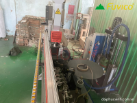 MÁY DÁN CẠNH TỰ ĐỘNG 2 NỒI KEO (PUR và EVA) Highloss bóng gương 5812