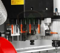 MÁY PHAY KHOAN CNC TRUNG TÂM FULL OPTION ( Router - khoan 5 mặt - cưa xoay) 8798