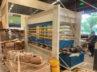MÁY ÉP NHIỆT THUỶ LỰC 160T 5 khe HOLZTEK 12879