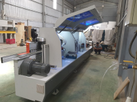 MÁY DÁN CẠNH NẸP CHỈ GỖ  TỰ ĐỘNG ( dán và chà nhám hoàn thiện) 1599