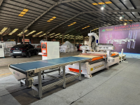 MÁY PHAY CNC NESTING 1 ĐẦU THAY DAO TỰ ĐỘNG (Tải nặng full line) 8736