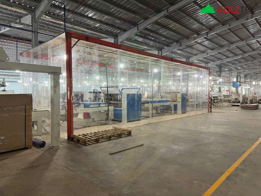 Máy dán phủ mặt Acrylic Laminate Full Line keo PUR HTL-1300P