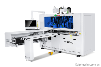 MÁY KHOAN CNC 6 MẶT CHÙM KÉP (chùm khoan trên x2) HT-6SD-M2