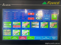 MÁY DÁN CẠNH TỰ ĐỘNG 2 NỒI KEO (PUR và EVA) Highloss bóng gương 5811