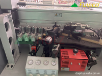 MÁY DÁN CẠNH TỰ ĐỘNG 2 NỒI KEO (PUR và EVA) Highloss bóng gương 5805