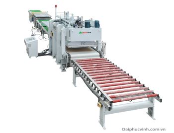 DÂY CHUYỀN MÁY ÉP NÓNG BĂNG TẢI DÁN VENNER LIÊN TỤC