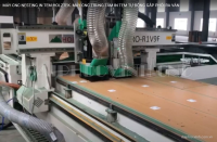 MÁY CNC NESTING 1 ĐẦU THAY DAO TỰ ĐỘNG + CỤM KHOAN (Nạp phôi tự động) 2962