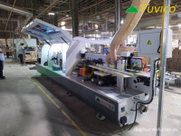 MÁY DÁN CẠNH NẸP CHỈ GỖ  TỰ ĐỘNG ( dán và chà nhám hoàn thiện) 6052