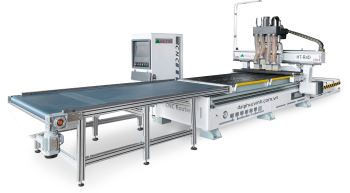 MÁY CNC 4 ĐẦU CẮT RA VÁN CÔNG NGHIỆP