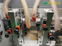 MÁY DÁN CẠNH TỰ ĐỘNG 2 NỒI KEO (PUR và EVA) Highloss bóng gương 5803