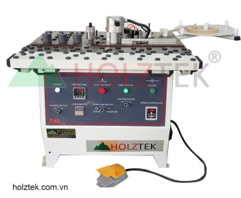 Máy dán cạnh nghiêng đẩy tay Holztek