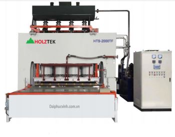 MÁY ÉP PHỦ MELAMINE 2000T FULL LINE