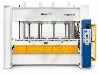 MÁY ÉP NHIỆT THỦY LỰC 6 TẦNG 120T TẤN HT510HX120TS6