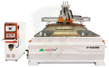 MÁY PHAY CNC ROUTER 3 TRỤC 2 BÀN LỚN HT-1830x2RBS