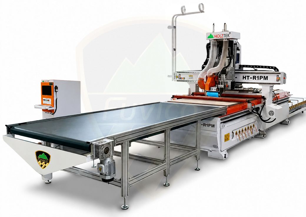 MÁY PHAY CNC ROUTER OPTION TRỤC BÀO XOAY ĐA HƯỚNG HT-R1PM