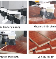 MAY CNC ROUTER 4 ĐẦU 2 BÀN KÉP R1325-4D 1249