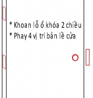 Hệ thống máy khoan bản lề ổ khóa CNC Holztek 1287